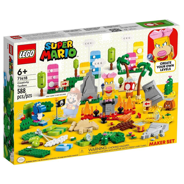 לגו סופר מריו 71418 ארגז כלים ליצירה | LEGO 71418 Creativity Toolbox Maker Set | הרכבות | פלאנט איקס | Planet X