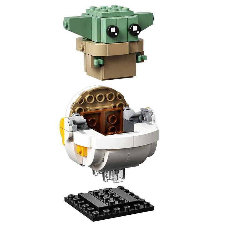 לגו 75317 המנדלוריאן והילד בריק הדז | LEGO 75317 The Mandalorian And The Child BrickHeadz | הרכבות | פלאנט איקס | Planet X