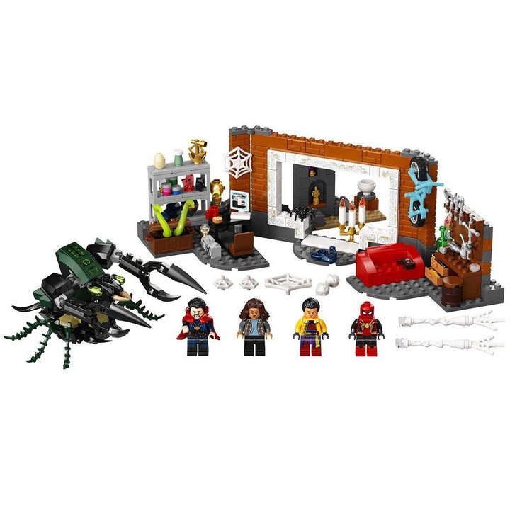לגו 76185 ספיידרמן הסדנה במרתף מארוול | LEGO 76185 Spider-Man at the Sanctum Workshop | הרכבות | פלאנט איקס | Planet X