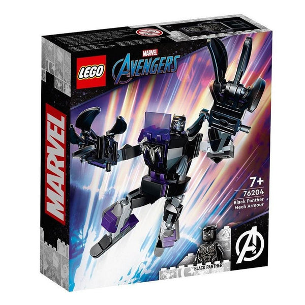 לגו 76204 הרובוט המשוריין של הפנתר השחור | LEGO 76204 Black Panther Mech Armor | הרכבות | פלאנט איקס | Planet X