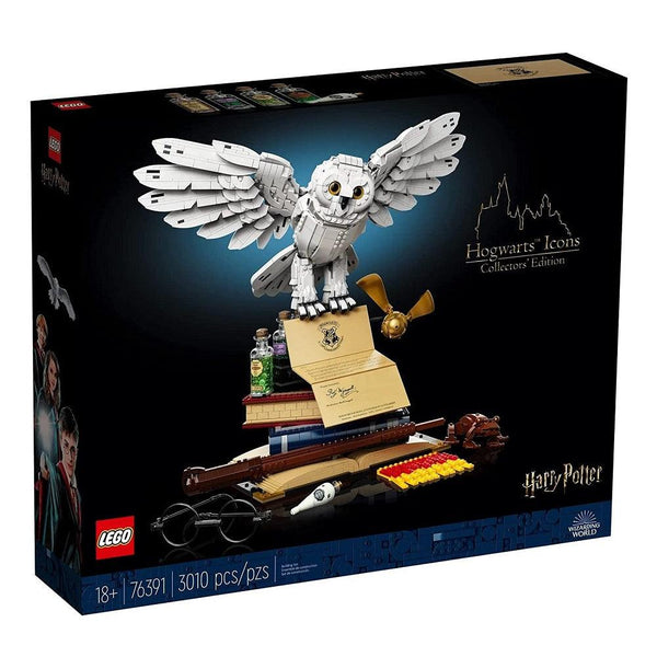 לגו 76391 הארי פוטר סמלי הוגוורטס לאספנים | LEGO 76391 Hogwarts Icons Collectors' Edition | הרכבות | פלאנט איקס | Planet X