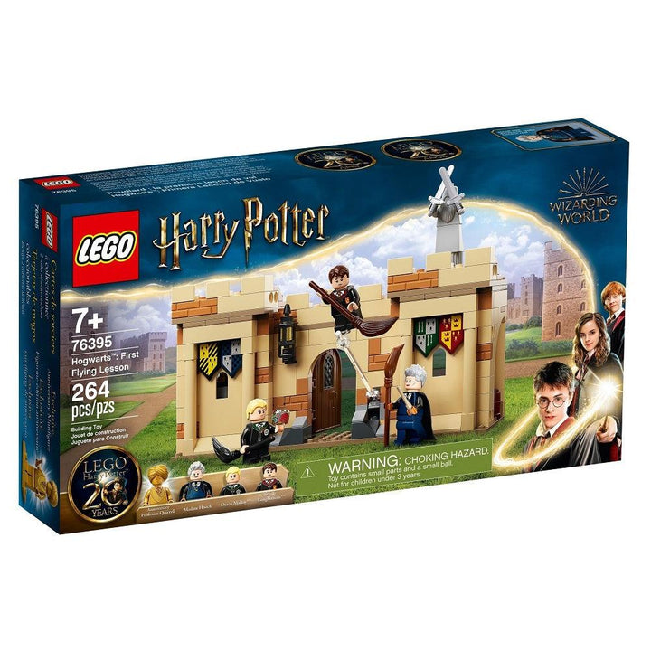 לגו 76395 שיעור הטיסה הראשון הארי פוטר | LEGO 76395 Hogwarts: First Flying Lesson | הרכבות | פלאנט איקס | Planet X