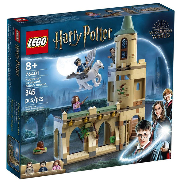 לגו 76401 ההצלה של סיריוס בחצר הוגוורטס | LEGO 76401 Hogwarts Courtyard: Sirius’s Rescue | הרכבות | פלאנט איקס | Planet X