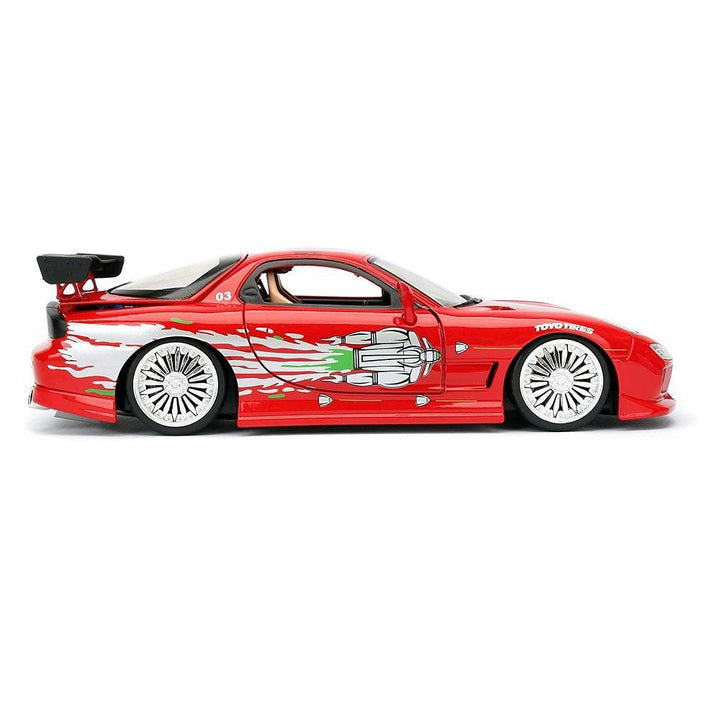 מאזדה אר איקס 7 מהיר ועצבני 1:24 | Fast And Furious '93 Mazda RX7 1:24 | רכבים | פלאנט איקס | Planet X