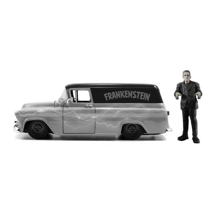 שברולט 1957 כולל דמות פרנקנשטיין | Frankenstein And 1957 Chevy Suburban 1:24 | רכבים | פלאנט איקס | Planet X