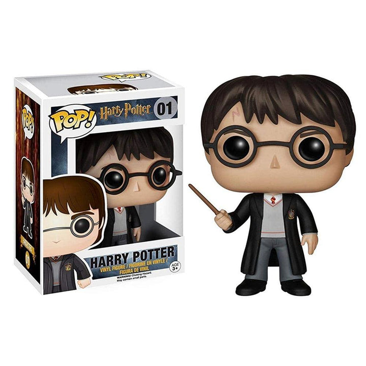 בובת פופ הארי פוטר עם שרביט | Funko Pop Harry Potter With Wand 01 | בובת פופ | פלאנט איקס | Planet X