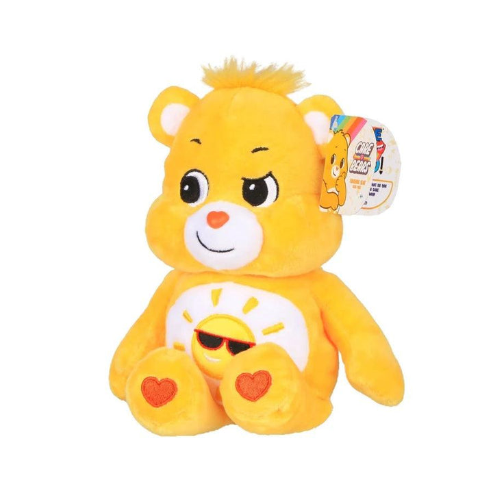 בובת פרווה דובון אכפת לי דוב שמחה 23 ס"מ | Funshine Bear 23cm Care Bears | בובות פרווה | פלאנט איקס | Planet X