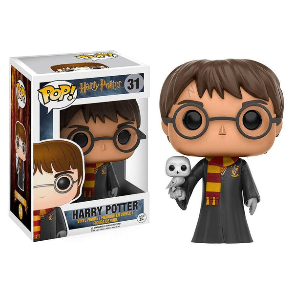 בובת פופ הארי פוטר עם הדוויג | Funko Pop Harry Potter Harry with Hedwig 31 | בובת פופ | פלאנט איקס | Planet X