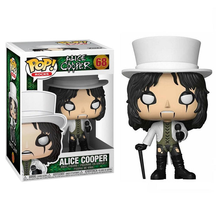 בובת פופ אליס קופר | Funko Pop Alice Cooper 68 | בובת פופ | פלאנט איקס | Planet X