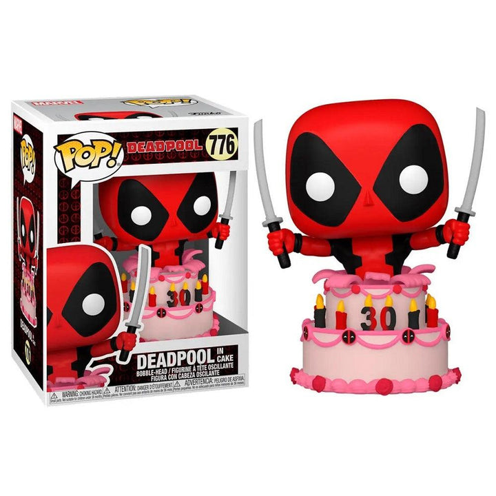 בובת פופ דדפול בתוך עוגה | Funko Pop Deadpool In Cake 776 | בובת פופ | פלאנט איקס | Planet X