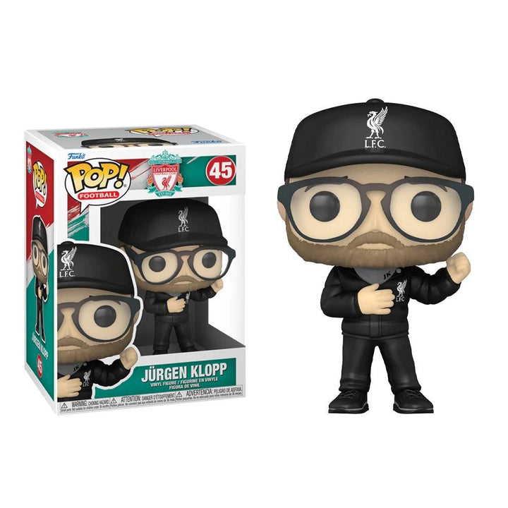 בובת פופ יורגן קלופ | Funko Pop Jürgen Klopp 45 | בובת פופ | פלאנט איקס | Planet X