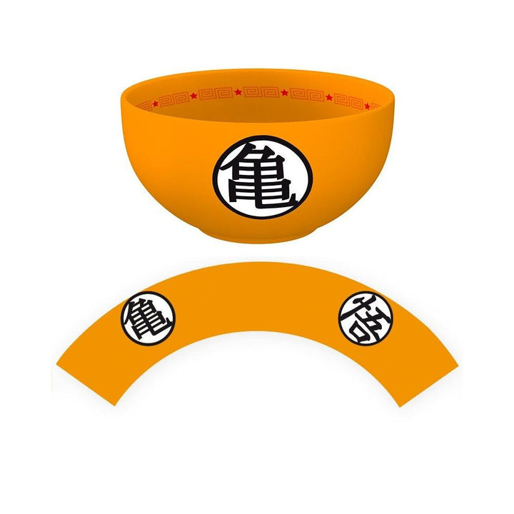 קערת אוכל סמלי גוקו דרגון בול 600 מ"ל | Goku's Symbols Dragon Ball Z bowl | ספלים וכוסות | פלאנט איקס | Planet X
