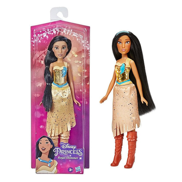 בובת פוקהונטס 30 ס"מ נסיכות דיסני | Disney Princess Royal shimmer Pocahontas 30cm Hasbro | דמויות וגיבורים | פלאנט איקס | Planet X