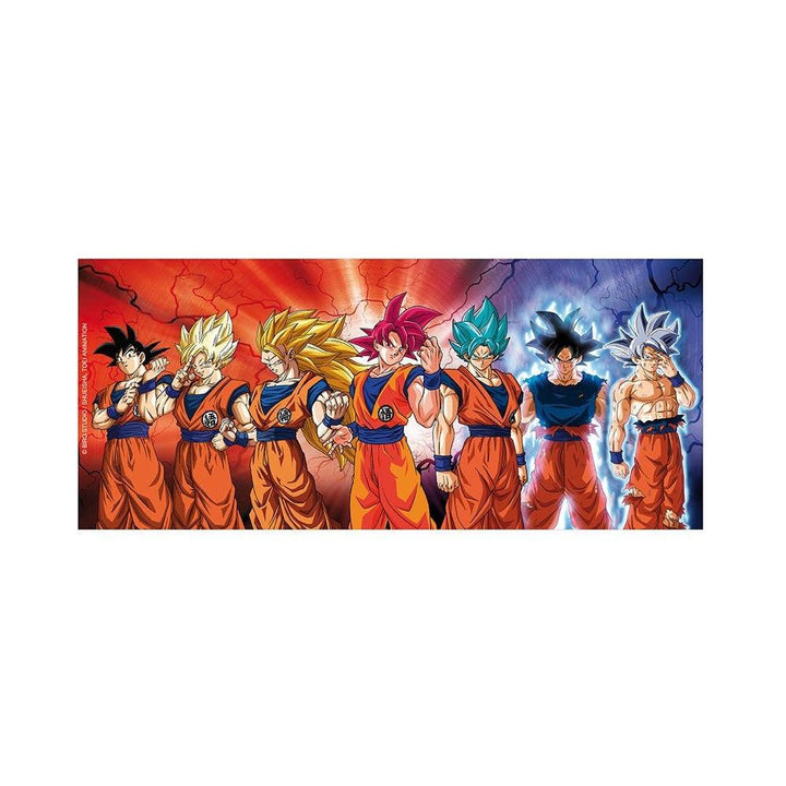 ספל דרגון בול התפתחות 320 מ"ל | Dragon Ball Goku Transformations Mug | ספלים וכוסות | פלאנט איקס | Planet X