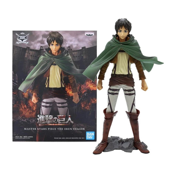 פיגר ארן יגאר 26 ס"מ מתקפת הטיטאנים | Eren Yeager Attack On Titan Banpresto Master Stars Piece | דמויות וגיבורים | פלאנט איקס | Planet X