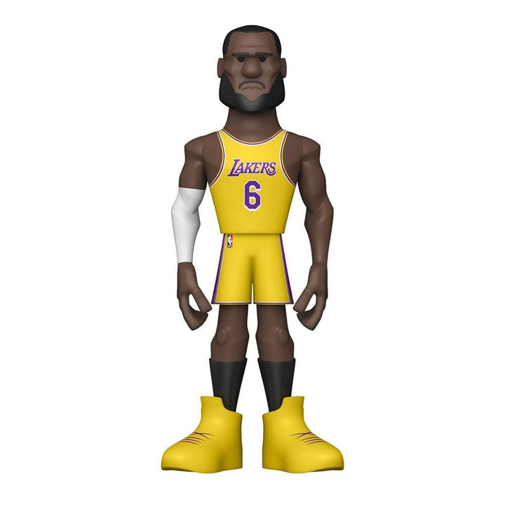 פאנקו גולד ויניל לברון ג'יימס | Funko Gold Lebron James Premium 5" | בובת פופ | פלאנט איקס | Planet X