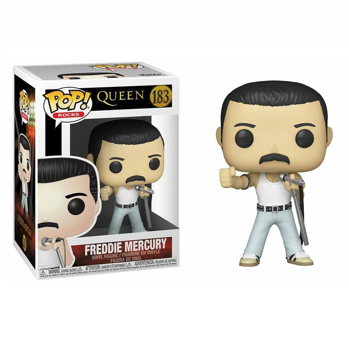 בובת פופ פרדי מרקורי | Funko Pop Freddie Mercury 183 | בובת פופ | פלאנט איקס | Planet X