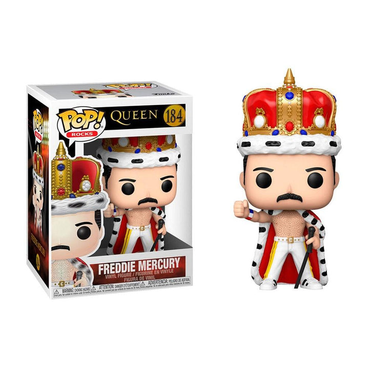 בובת פופ פרדי מרקורי | Funko Pop Freddie Mercury 184 | בובת פופ | פלאנט איקס | Planet X