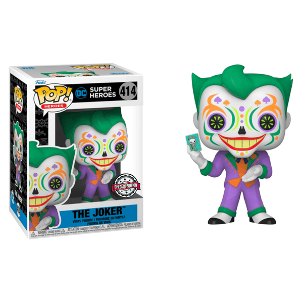 בובת פופ הג'וקר (יום המתים) | Funko Pop The Joker 414 Special Edition | בובת פופ | פלאנט איקס | Planet X