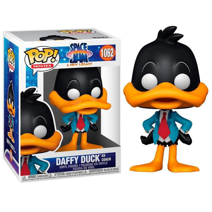 בובת פופ דאפי דאק | Funko Pop Duffy duck As Coach 1062 | בובת פופ | פלאנט איקס | Planet X