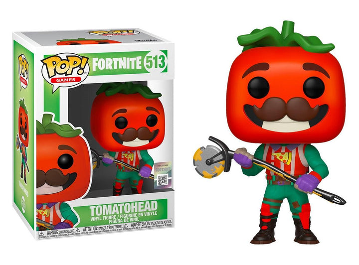 בובת פופ ראש עגבנייה פורטנייט | Funko Pop Tomatohead 513 Fortnite | בובת פופ | פלאנט איקס | Planet X