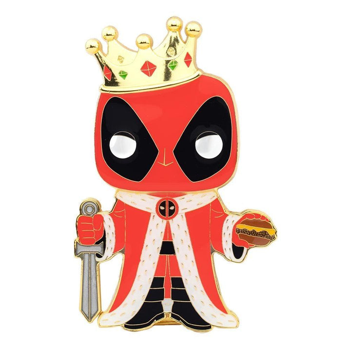 פופ סיכה קינג דדפול | Funko Pop Pin King Deadpool 01 | בובת פופ | פלאנט איקס | Planet X