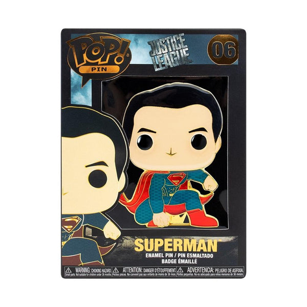 פופ סיכה סופרמן | Funko Pop Pin Superman 06 | בובת פופ | פלאנט איקס | Planet X