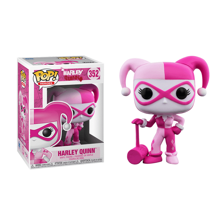 בובת פופ הארלי קווין ורודה | Funko Pop Pink Harley Quinn 352 | בובת פופ | פלאנט איקס | Planet X