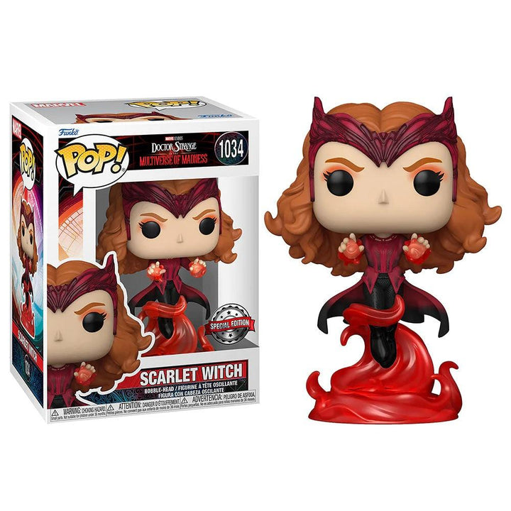 בובת פופ סקרלט וויץ' מהדורה מיוחדת | Funko Pop Scarlet Witch Special Edition 1034 | בובת פופ | פלאנט איקס | Planet X