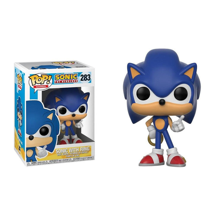 בובת פופ סוניק עם טבעת | Funko Pop Sonic With Ring 283 | בובת פופ | פלאנט איקס | Planet X