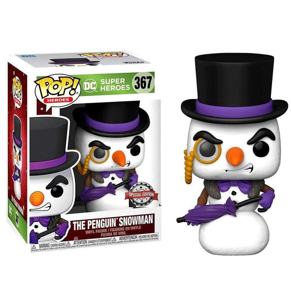 בובת פופ פינגווין איש שלג מהדורה מיוחדת | Funko Pop The Penguin Snowman 367 Special Edition | בובת פופ | פלאנט איקס | Planet X