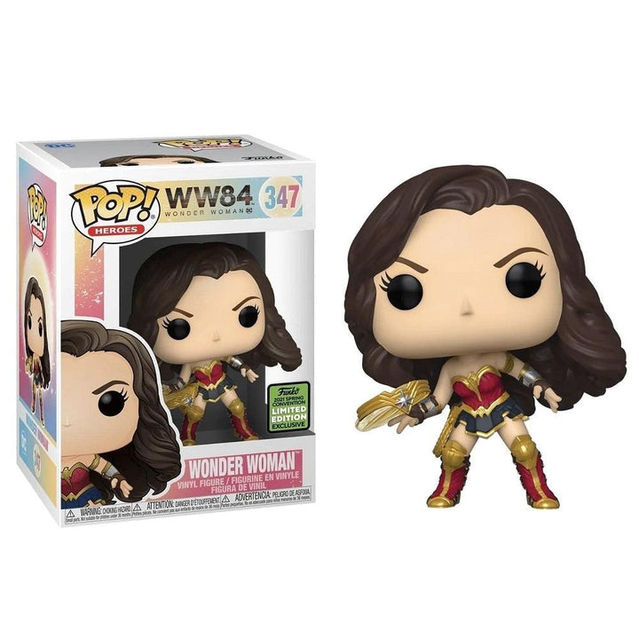 בובת פופ וונדר וומן מהדורה אקסלוסיבית | Funko Pop Wonder Woman (ECCC) 347 Exclusive Edition 2021 | בובת פופ | פלאנט איקס | Planet X