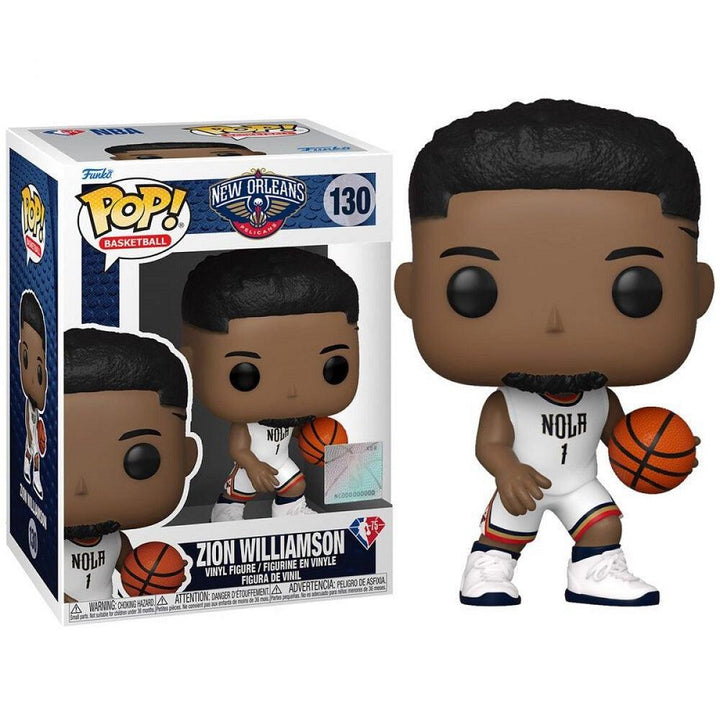 בובת פופ זאיון וויליאמסון | Funko Pop Zion Williamson 130 | בובת פופ | פלאנט איקס | Planet X