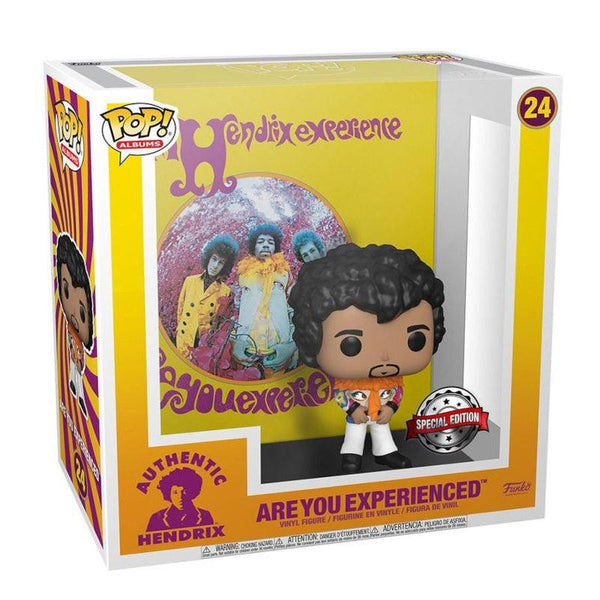 פופ קאבר ג'ימי הנדריקס | Funko Pop! Jimi Hendrix "Are You Experienced" 24 Special Edition | בובת פופ | פלאנט איקס | Planet X