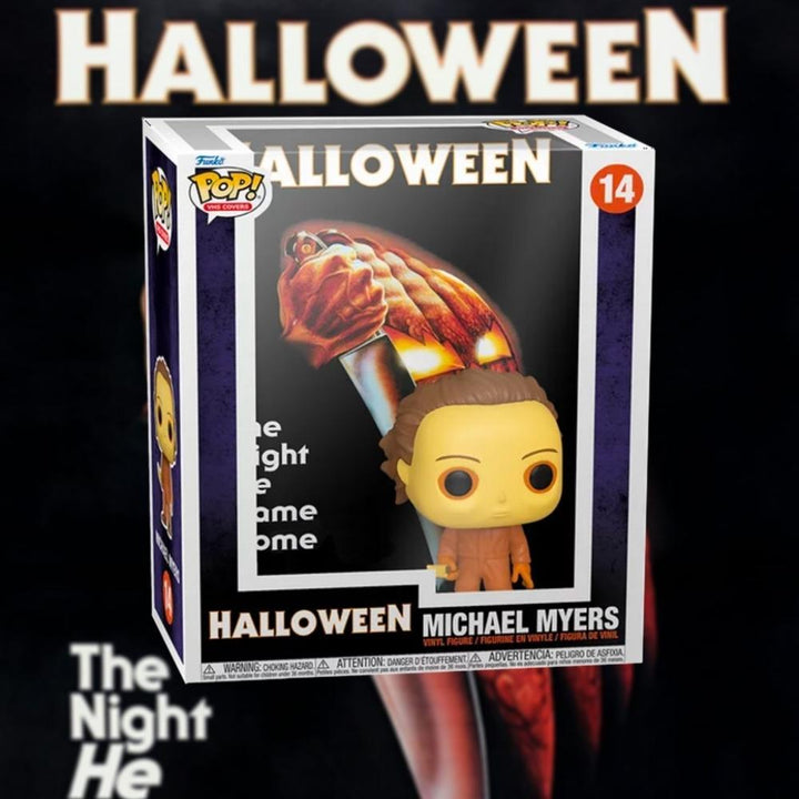 פופ קאבר מייקל מאיירס מהדורה מיוחדת | Funko Pop! VHS Cover Halloween Michael Myers 14 Special Edition | בובת פופ | פלאנט איקס | Planet X