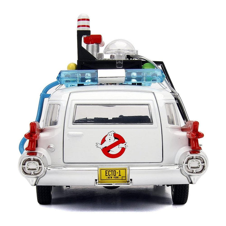 רכב מכסחי השדים קאדילק אקטו 1 | Ghostbusters ECTO-1 Cadillac 1:24 | רכבים | פלאנט איקס | Planet X