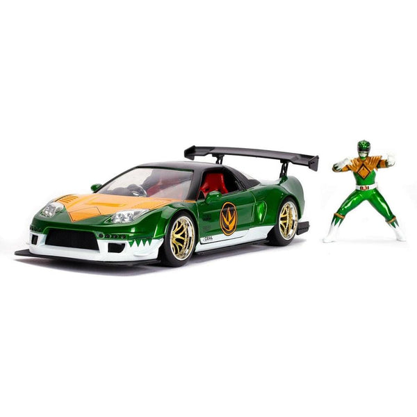 הונדה NSX 2002 ודמות פאוור ריינג'ר ירוק | Green Power Ranger And 2002 Honda NSX 1:24 | רכבים | פלאנט איקס | Planet X
