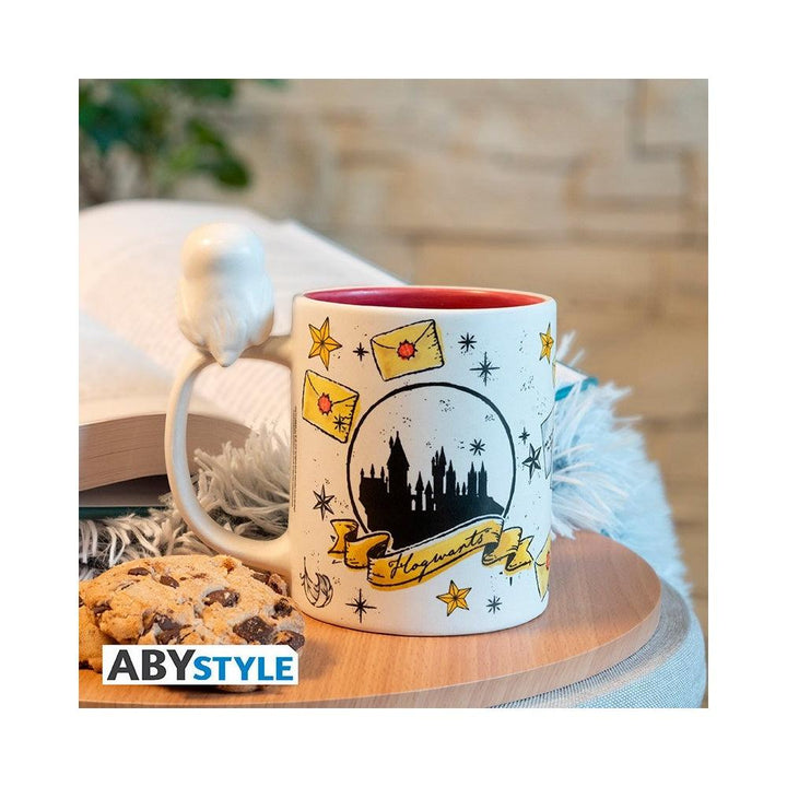 ספל הדוויג ידית תלת מימד 460 מ"ל | Harry Potter Hedwig And Privet Drive 3D Handle Mug | ספלים וכוסות | פלאנט איקס | Planet X