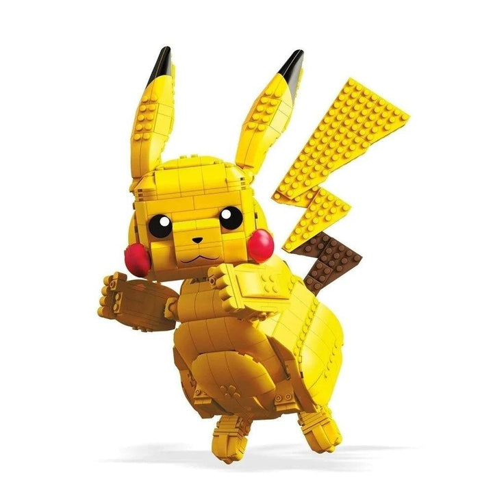 ערכת הרכבה ותצוגה פיקאצ'ו ענק | Jumbo Pikachu Pokemon Mega Construx | הרכבות | פלאנט איקס | Planet X