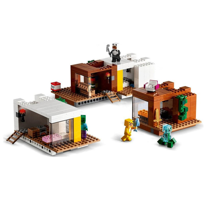 לגו 21174 בית העץ המודרני מיינקראפט | LEGO 21174 The Modern Treehouse Minecraft | הרכבות | פלאנט איקס | Planet X