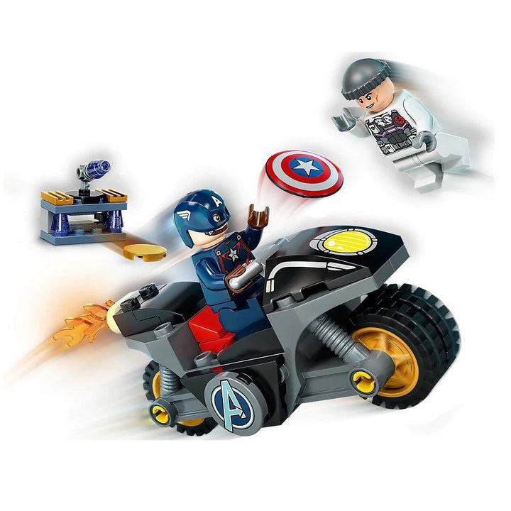 לגו 76189 העימות של קפטן אמריקה והידרה | LEGO 76189 Captain America and Hydra Face-Off | הרכבות | פלאנט איקס | Planet X