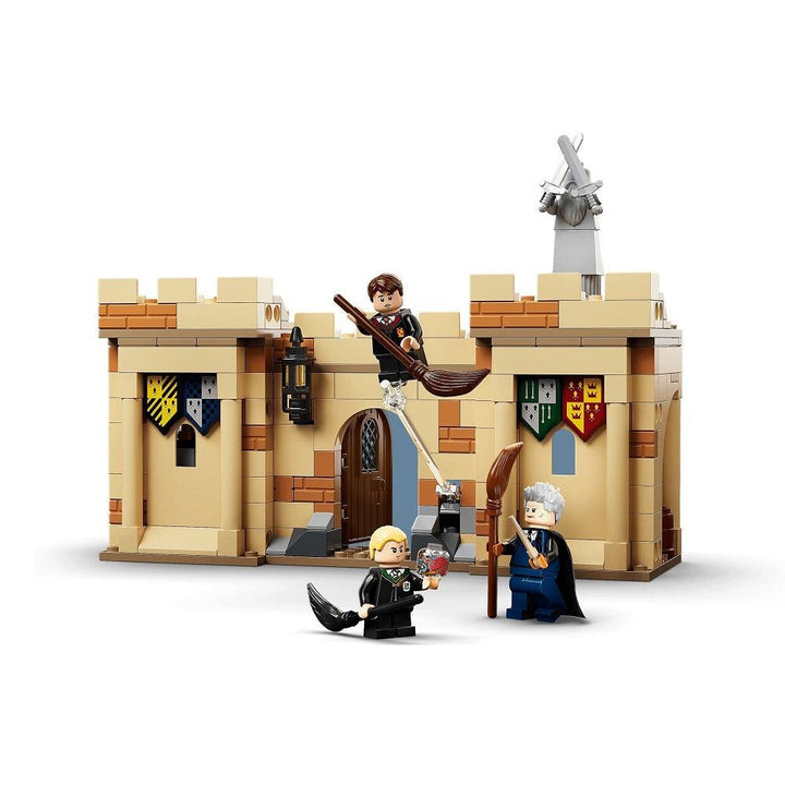 לגו 76395 שיעור הטיסה הראשון הארי פוטר | LEGO 76395 Hogwarts: First Flying Lesson | הרכבות | פלאנט איקס | Planet X