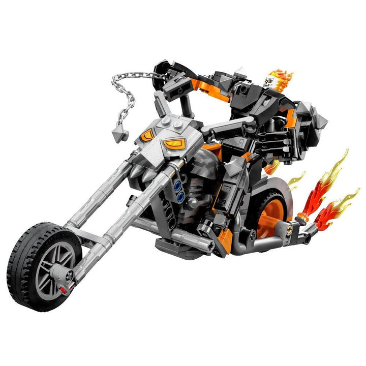 לגו 76245 רובוט גוסט ריידר ואופנוע מארוול | LEGO 76245 Ghost Rider Mech And Bike | הרכבות | פלאנט איקס | Planet X