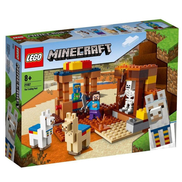 לגו מיינקראפט 21167 המסחר | LEGO 21167 The Trading Post Minecraft | הרכבות | פלאנט איקס | Planet X