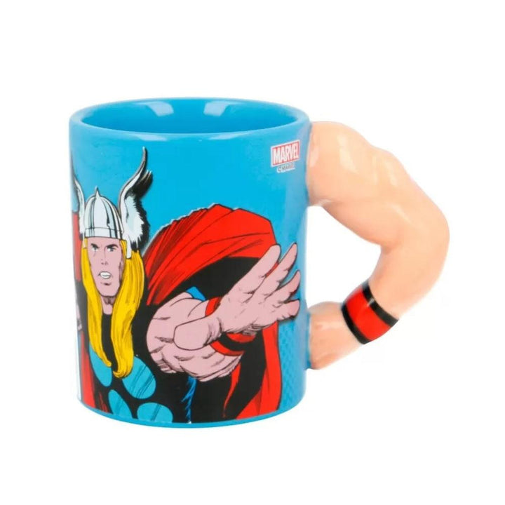 ספל ת'ור תלת מימד 330 מ"ל | Marvel Thor Arm 3D Ceramic Mug | ספלים וכוסות | פלאנט איקס | Planet X