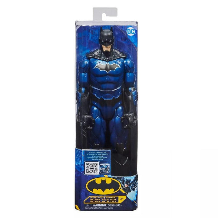 בובת באטמן מטאל-טק 30 ס"מ | Metal-Tech Batman 30cm Spin Master | דמויות וגיבורים | פלאנט איקס | Planet X