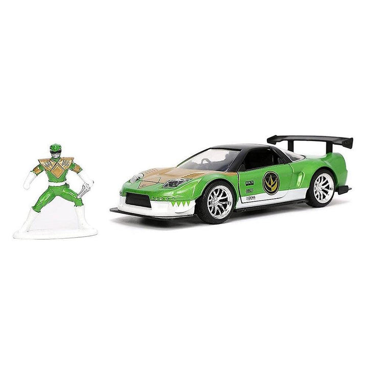 הונדה NSX 2002 ודמות פאוור ריינג'ר ירוק | Green Power Ranger And 2002 Honda NSX 1:32 | רכבים | פלאנט איקס | Planet X