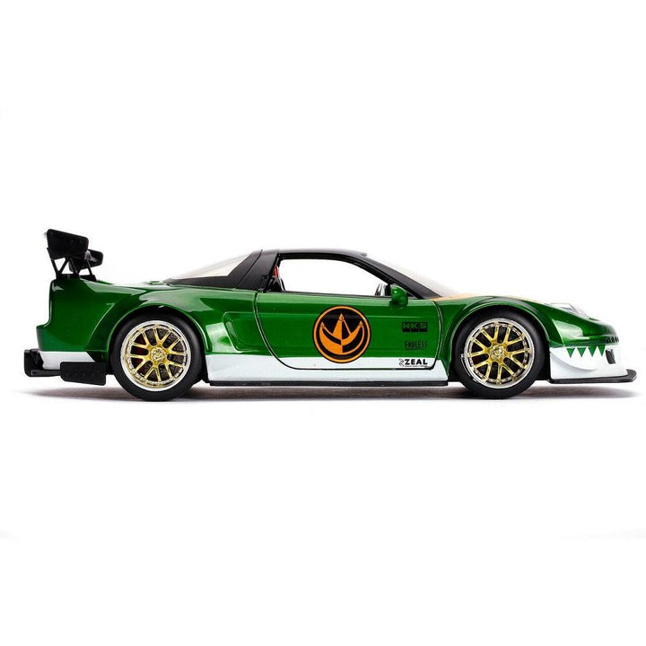 הונדה NSX 2002 ודמות פאוור ריינג'ר ירוק | Green Power Ranger And 2002 Honda NSX 1:24 | רכבים | פלאנט איקס | Planet X