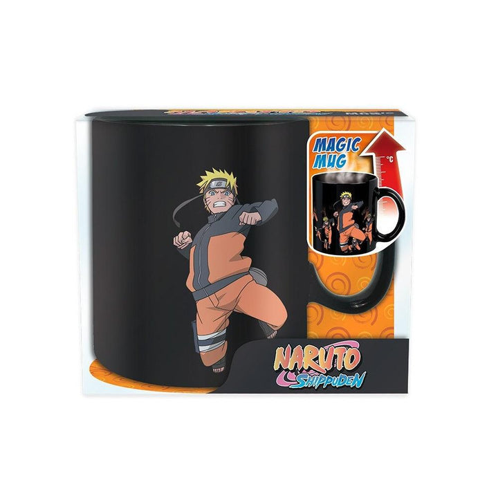 ספל פלא מחליף צבע נארוטו שיפודן 460 מ"ל | Naruto Shippuden Heat Change Mug | ספלים וכוסות | פלאנט איקס | Planet X