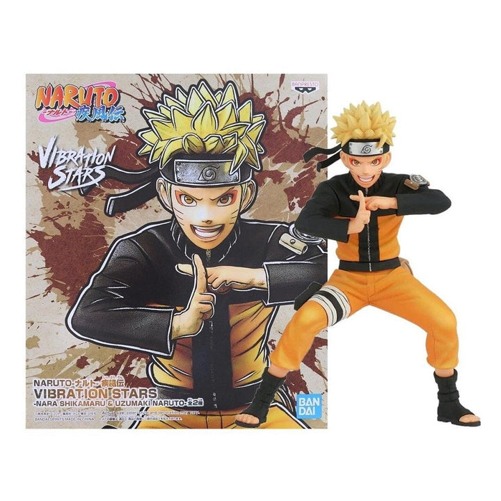 פיגר נארוטו 17 ס"מ נארוטו שיפודן | Naruto Uzumaki Banpresto Vibration Stars Naruto Shippuden | דמויות וגיבורים | פלאנט איקס | Planet X